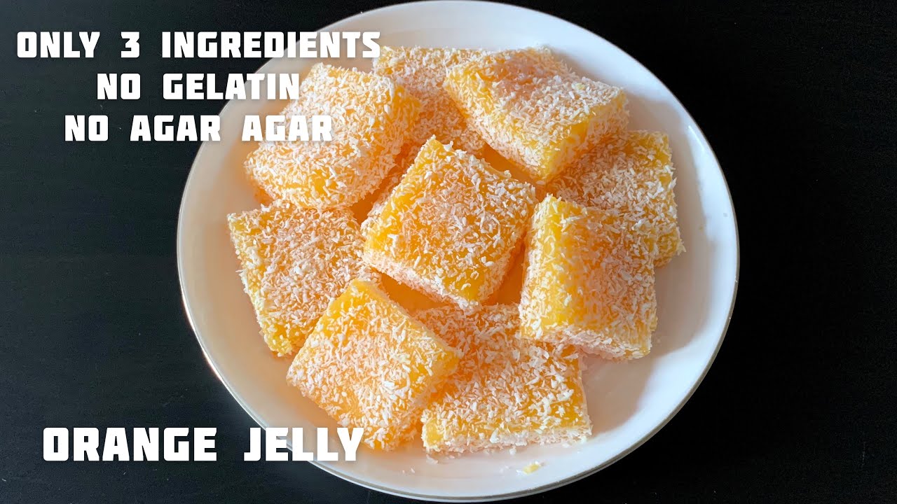 How to Make Orange Jelly at Home Bangla Food